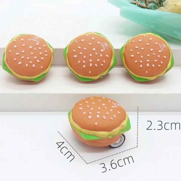 Hamburger Shape Double Hole Pencil Sharpener, Kids School Cute Stationery, Creative Cartoon Mini Sharpener Hamburger Shape Double Hole Pencil Sharpener, Kids School Cute Stationery, Creative Cartoon Mini Sharpener